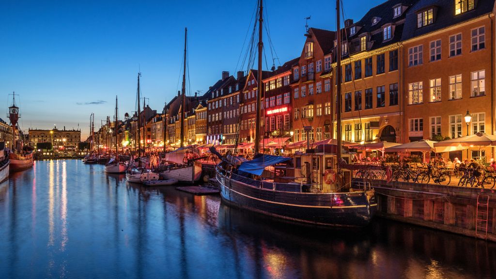 Copenhagen Map With Tourist Attractions Copenhagen
